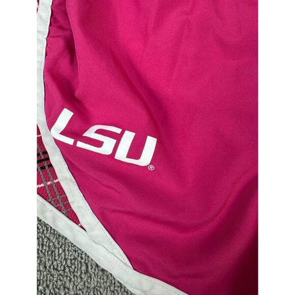 Nike Dri Fit Shorts LSU Pink Size XS (0-2) - Picture 5 of 9